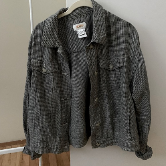 Talbots medium checked jacket - like new - Picture 1 of 1